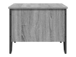 Mesa de centro madera de ingeniería gris Sonoma 100x51x40 cm