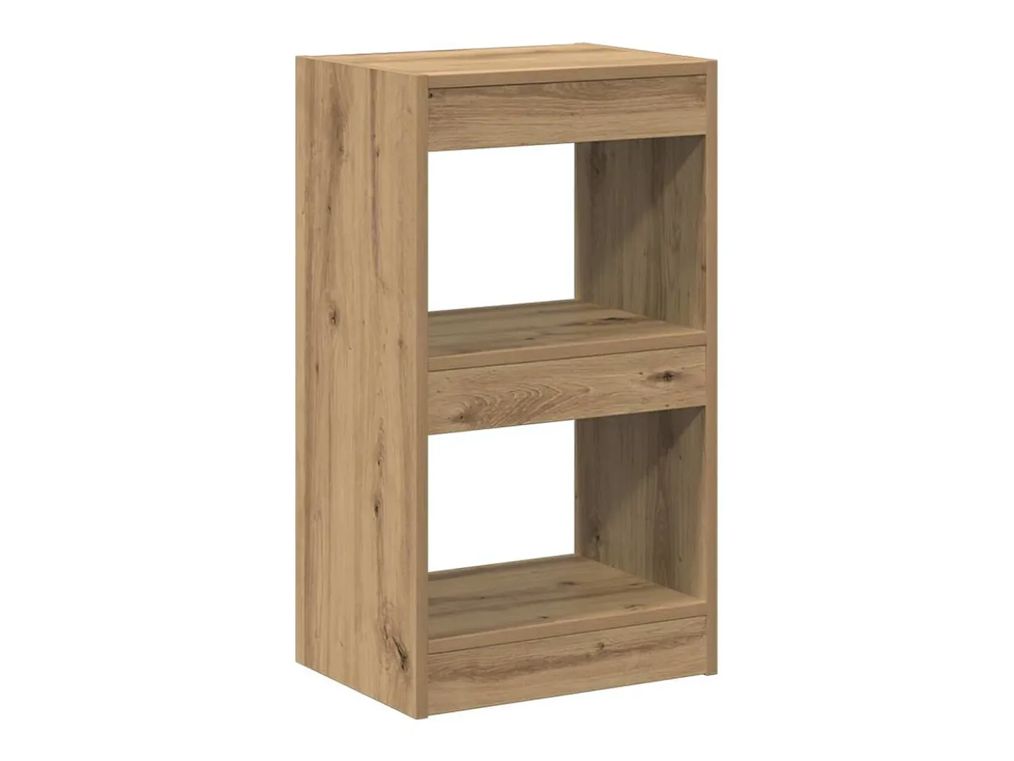 Mesa de centro madera ingeniería roble artisan 102x55,5x40 cm