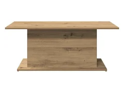 Mesa de centro madera ingeniería roble artisan 102x55,5x40 cm