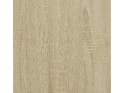 Mesa de centro madera ingeniería metal roble Sonoma 100x50x45cm