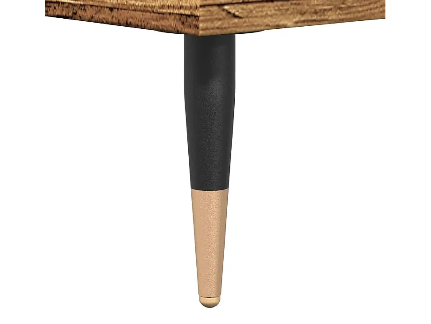 Mesa de centro madera ingeniería madera envejecida 60x50x36,5cm