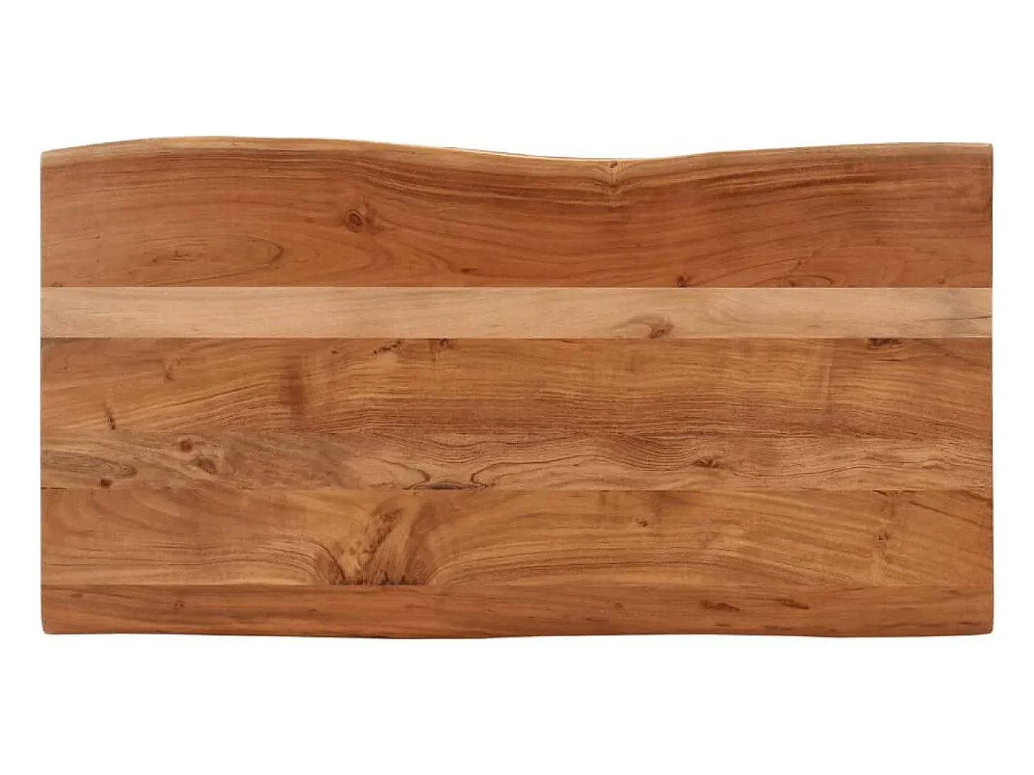 Mesa de centro madera maciza acacia 110x55x40 cm