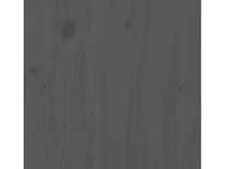 Mesa de centro madera maciza de pino gris 80x55x40,5 cm
