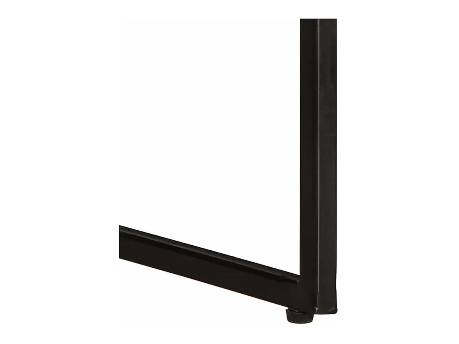 Mesa de centro madera maciza acacia 110x55x40 cm