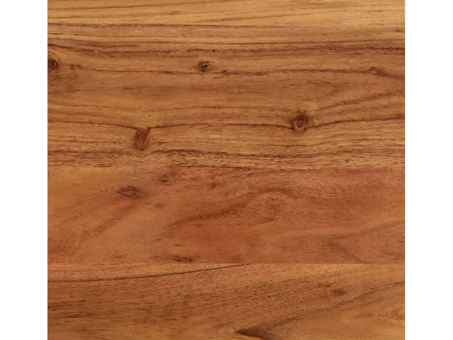 Mesa de centro madera maciza acacia 110x55x40 cm