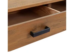 Mesa de centro madera maciza pino reciclada 90x50x35 cm