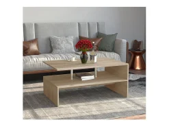 Mesa de centro MalisoL decoración roble.
