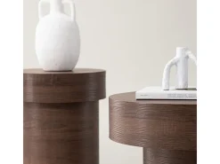 Mesa de centro Malung, mesa auxiliar marrón.