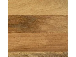 Mesa de centro marrón 80x50x40 cm madera maciza mango
