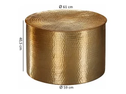 Mesa de centro moderna.