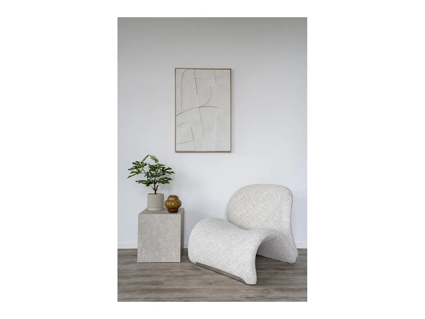 Mesa de Centro Prague, Gris, 40x40x45 cm, Kendra Home