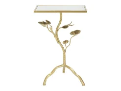 Mesa de Centro Rama, Oro, 40x30x60 cm, Kendra Home