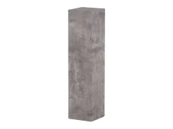 Mesa de centro Ramsvik, pedestal, mesa auxiliar gris.