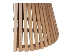 Mesa de centro redonda de madera de acacia ÿ80cm - Képès