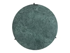 Mesa de centro redonda de mármol verde 90 cm diám. BUMCELLO