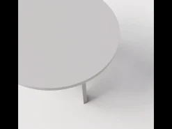 Mesa de centro redonda ELLA Ø90 cm Gris