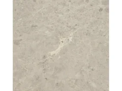 Mesa de centro redonda Milo - MDF y mármol - Gris
