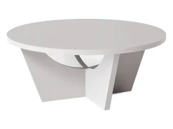 Mesa de centro redonda TORI Ø90 cm Gris