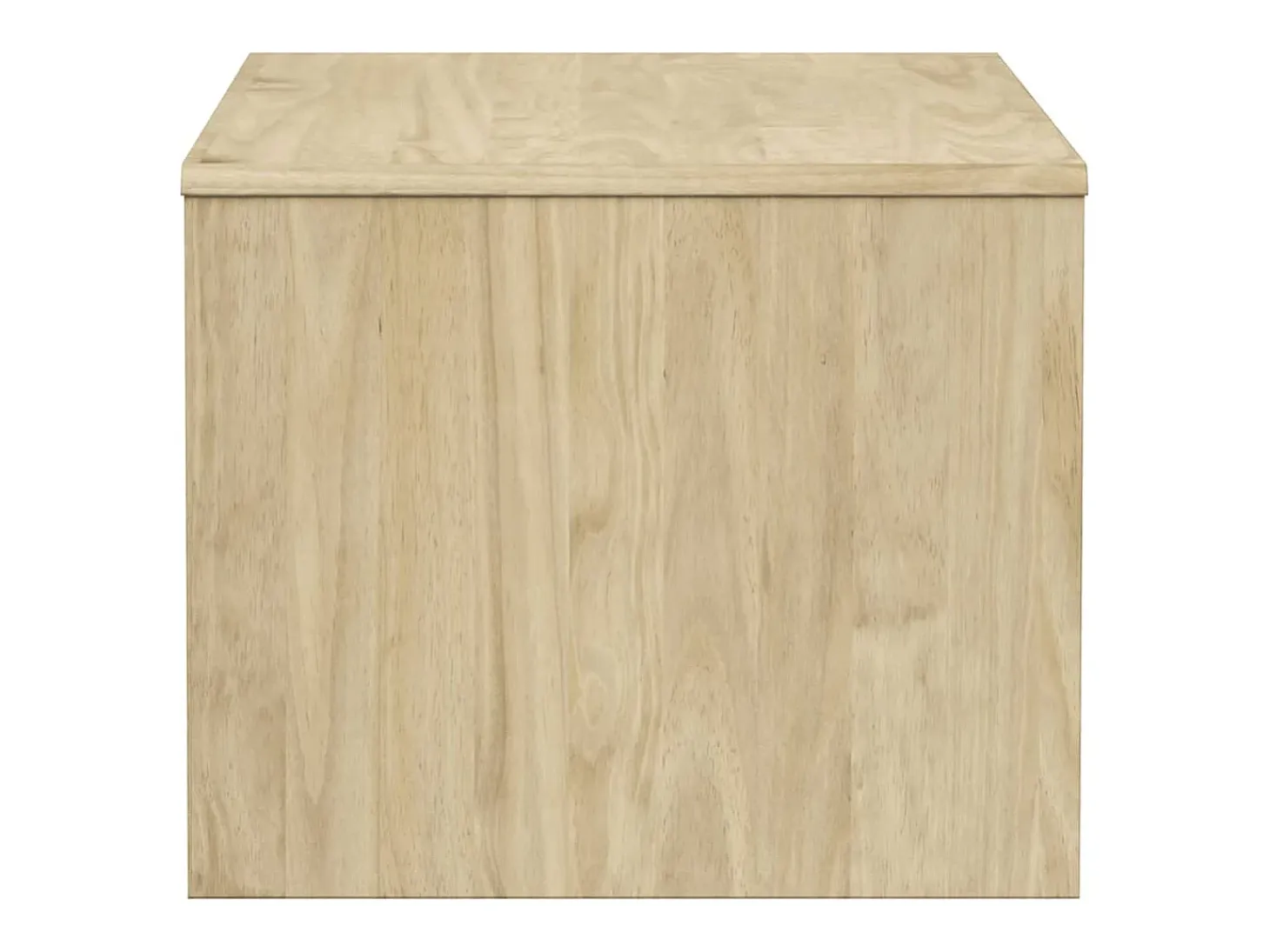 Mesa de centro SAUDA madera maciza pino color roble 99x55x45 cm