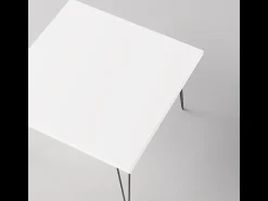 Mesa de centro VIDA 68 x 68 cm para salón, habitación Blanco
