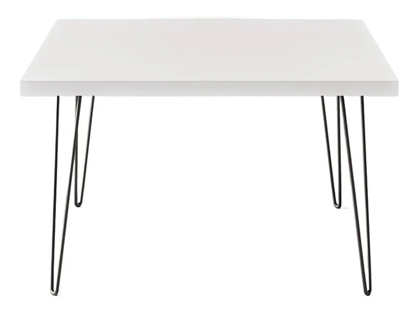 Mesa de centro VIDA 68 x 68 cm para salón, habitación Blanco