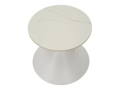 Mesa de Centro VKH528, Blanco, 45x45x39 cm, Kendra Home