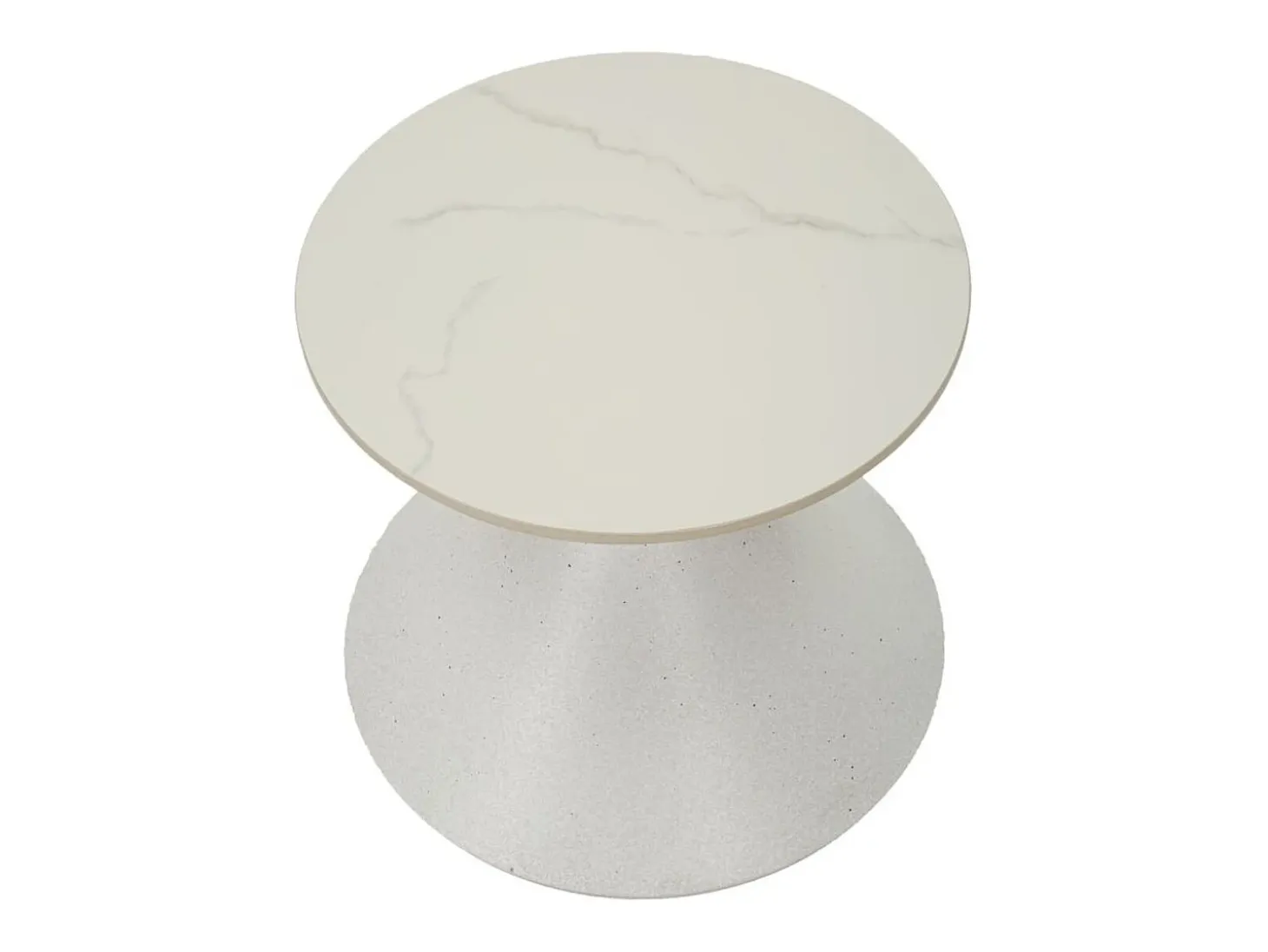 Mesa de Centro VKH528, Blanco, 45x45x39 cm, Kendra Home