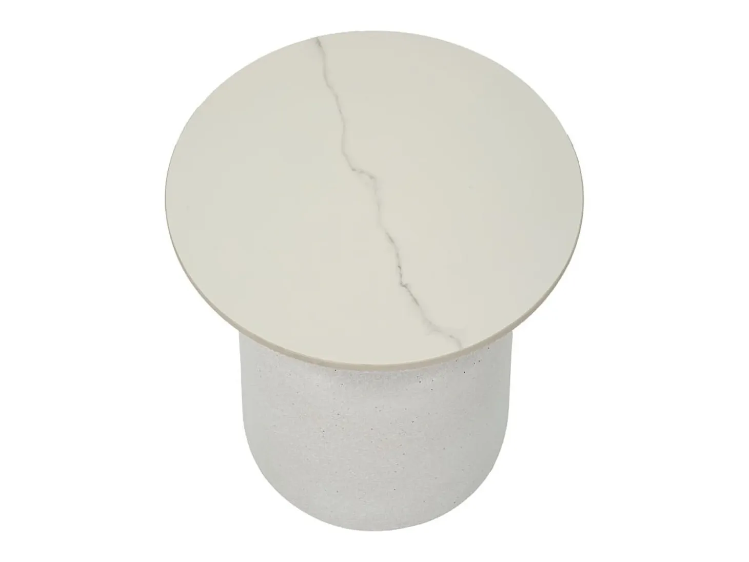 Mesa de Centro VKH526, Blanco, 40x40x47 cm, Kendra Home