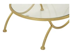 Mesa de Centro VKH803, Oro, 40x40x78 cm, Kendra Home