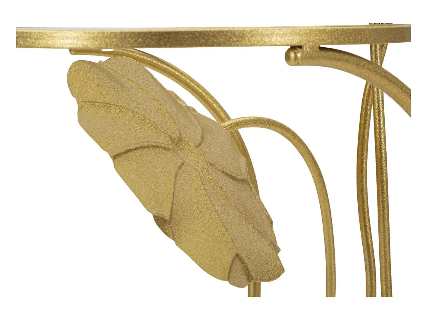 Mesa de Centro VKH803, Oro, 40x40x78 cm, Kendra Home