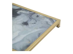 Mesa de Centro VKH543, Oro, 40x35x60 cm, Kendra Home