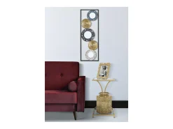 Mesa de Centro VKH543, Oro, 40x35x60 cm, Kendra Home