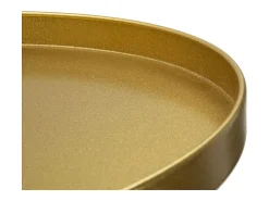 Mesa de Centro VKH578, Oro, 51x51x100 cm, Kendra Home