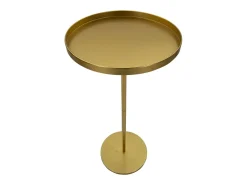 Mesa de Centro VKH578, Oro, 51x51x100 cm, Kendra Home