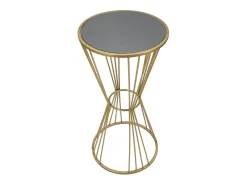 Mesa de Centro VKH590, Oro, 40x40x80 cm, Kendra Home
