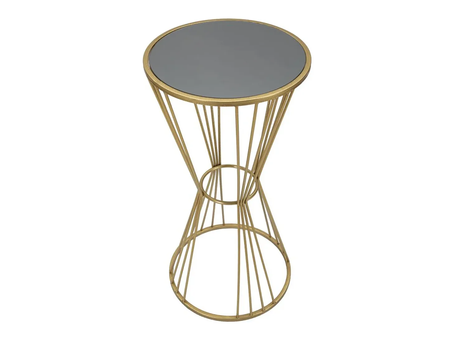 Mesa de Centro VKH590, Oro, 40x40x80 cm, Kendra Home
