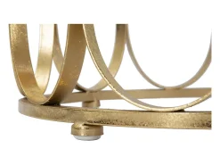 Mesa de Centro VKH520, Oro, 37x37x58 cm, Kendra Home