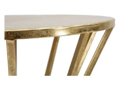 Mesa de Centro VKH519, Oro, 38x38x80 cm, Kendra Home