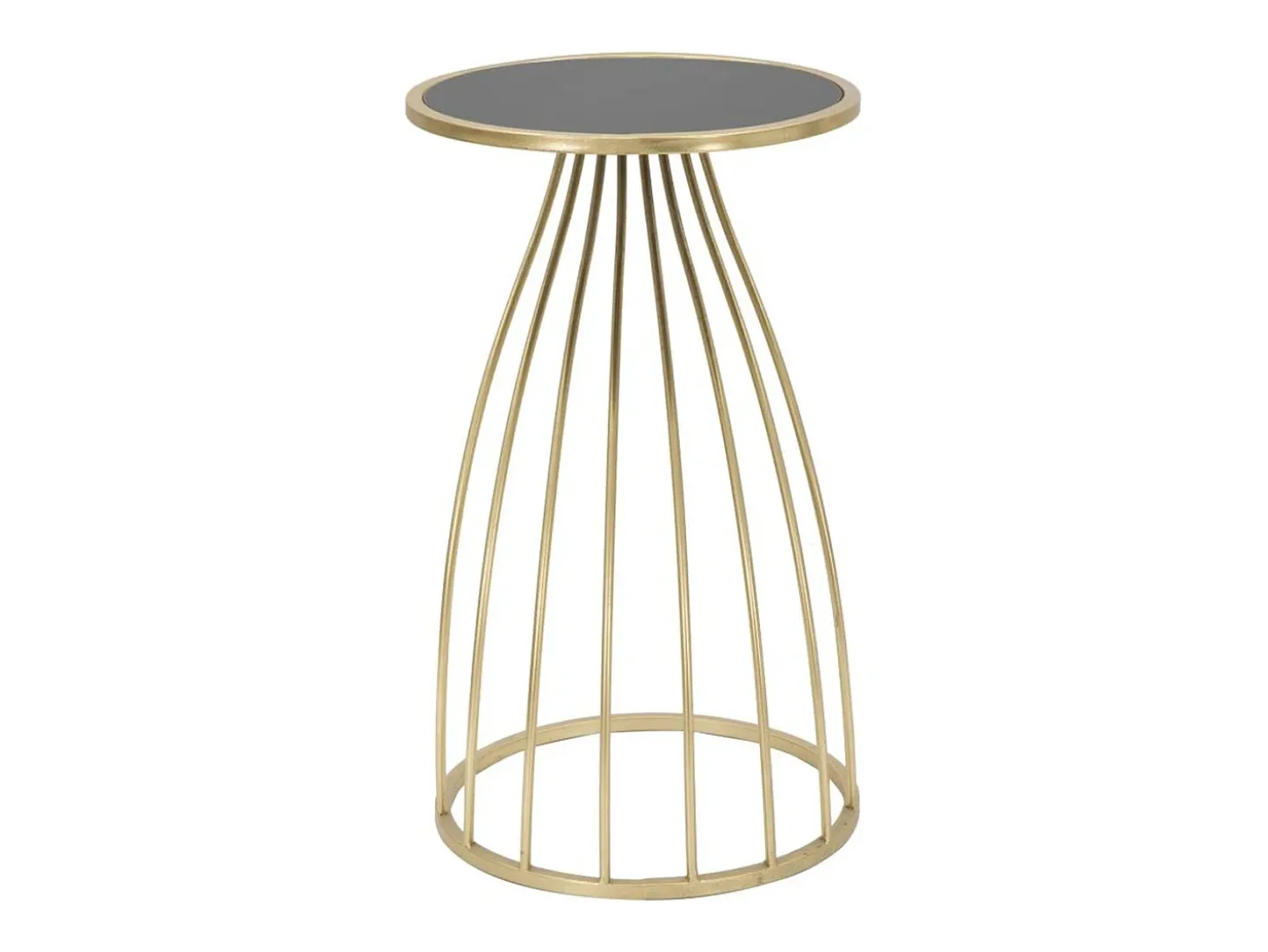 Mesa de Centro VKH548, Oro, 35x35x60 cm, Kendra Home