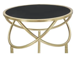 Mesa de Centro VKH593, Oro, 40x40x80 cm, Kendra Home