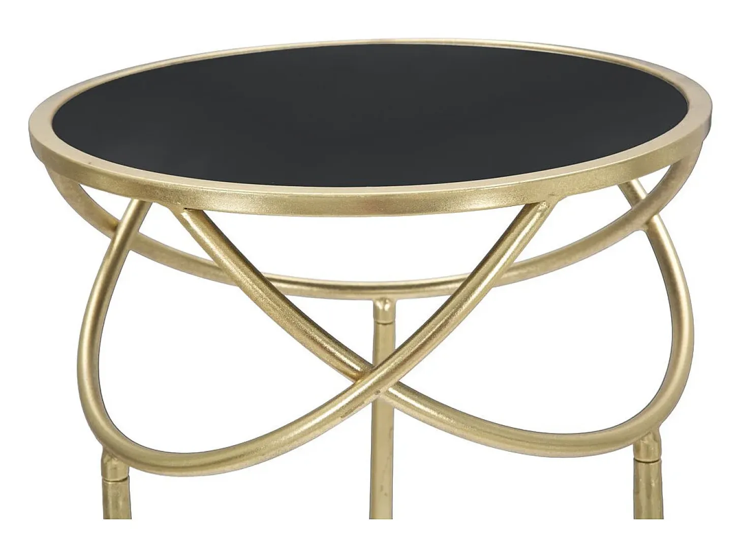 Mesa de Centro VKH593, Oro, 40x40x80 cm, Kendra Home