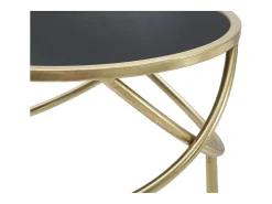 Mesa de Centro VKH593, Oro, 40x40x80 cm, Kendra Home