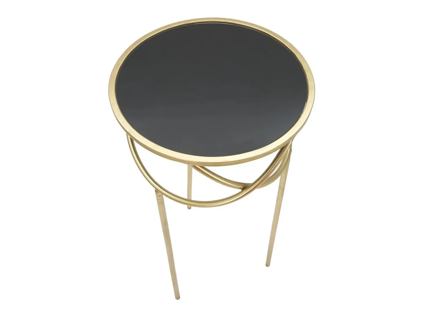 Mesa de Centro VKH593, Oro, 40x40x80 cm, Kendra Home