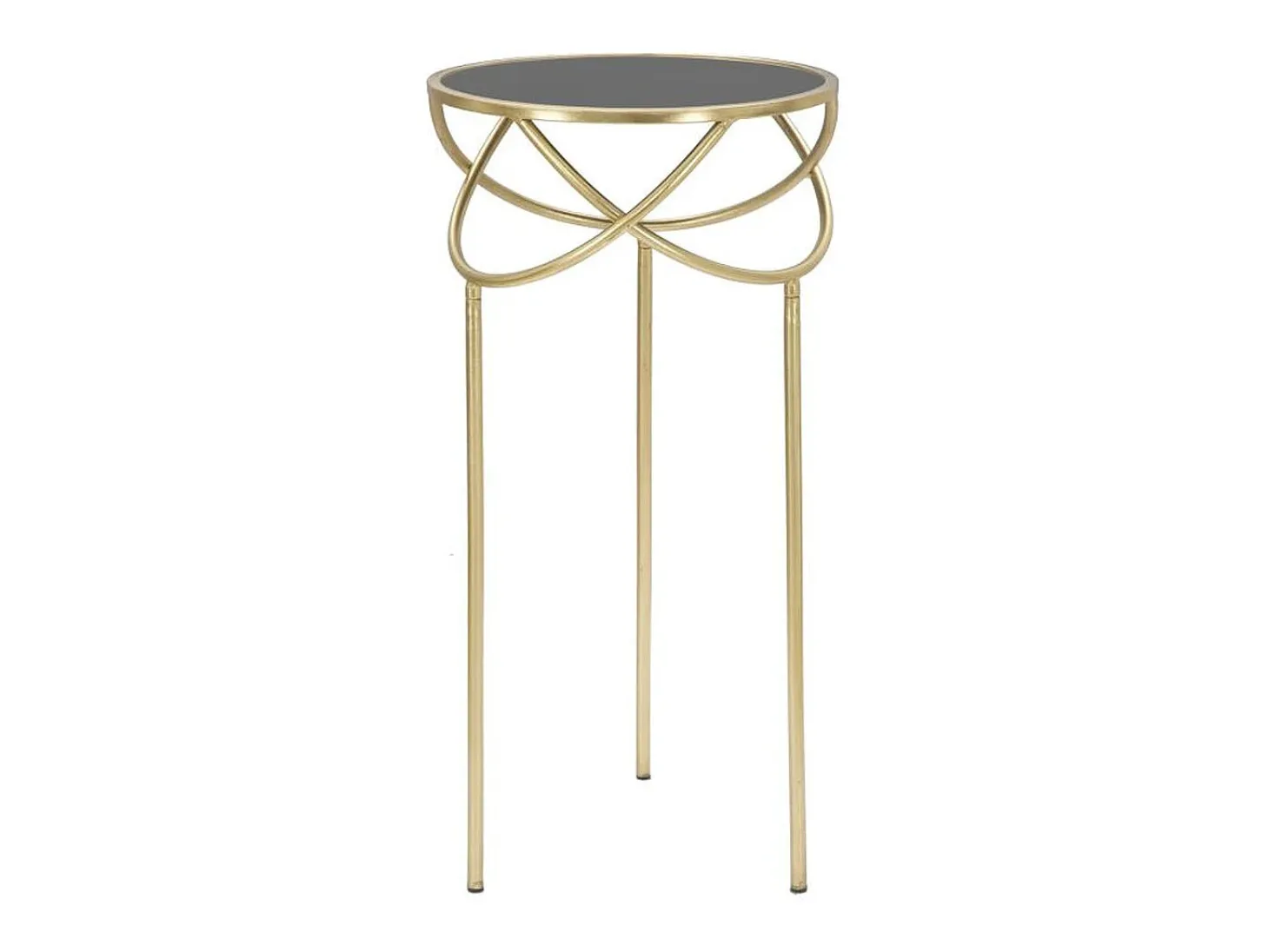 Mesa de Centro VKH593, Oro, 40x40x80 cm, Kendra Home