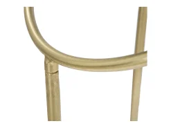 Mesa de Centro VKH593, Oro, 40x40x80 cm, Kendra Home