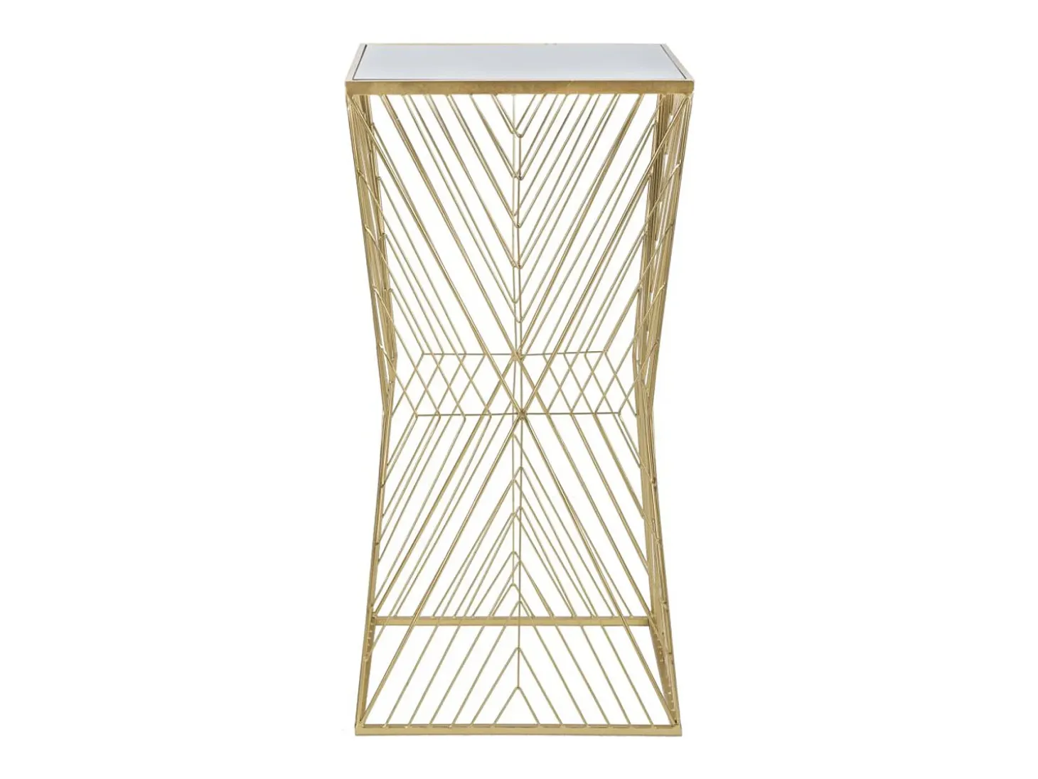 Mesa de Centro VKH594, Oro, 50x50x100 cm, Kendra Home