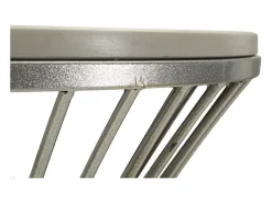 Mesa de Centro VKH581, Plata, 50x50x100 cm, Kendra Home