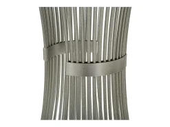 Mesa de Centro VKH581, Plata, 50x50x100 cm, Kendra Home