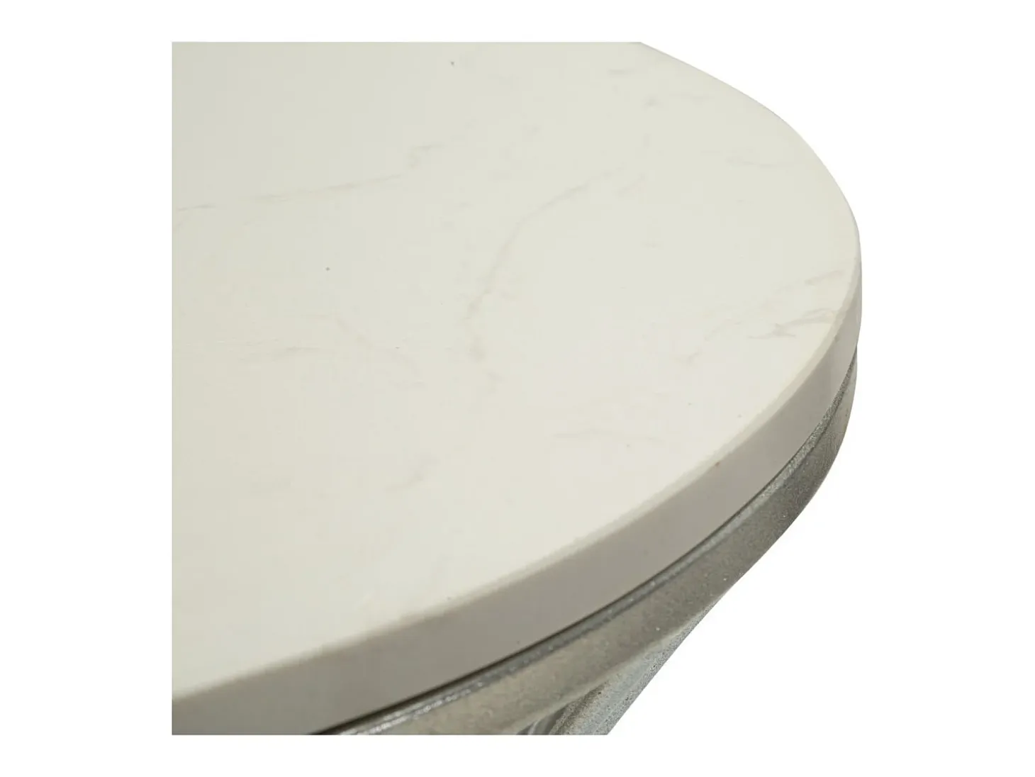 Mesa de Centro VKH582, Plata, 40x40x79 cm, Kendra Home