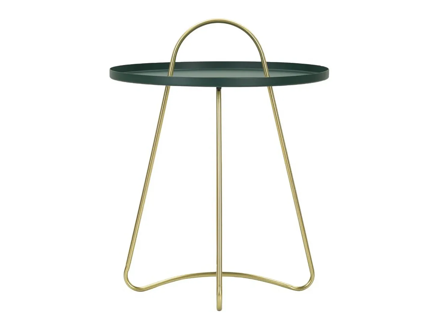 Mesa de Centro VKH525, Verde, 45x45x59 cm, Kendra Home